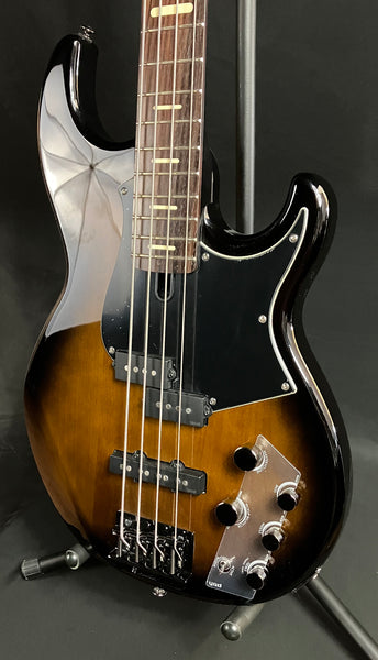Yamaha BB734A Broad Bass 4-String Bass Guitar Dark Coffee Sunburst w/ Gig Bag (069)
