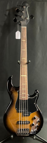 Yamaha BB735A Broad Bass 5-String Bass Guitar Dark Coffee Sunburst w/ Gig Bag (142)