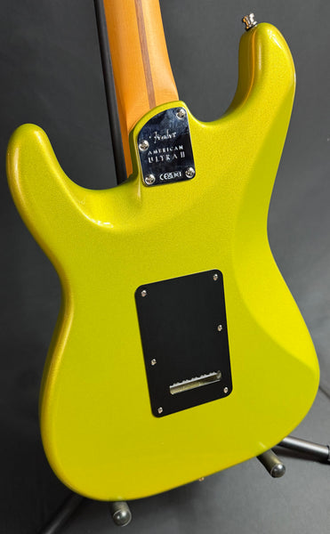 Fender American Ultra II Stratocaster Electric Guitar Solar Flare Finish w/ OHSC