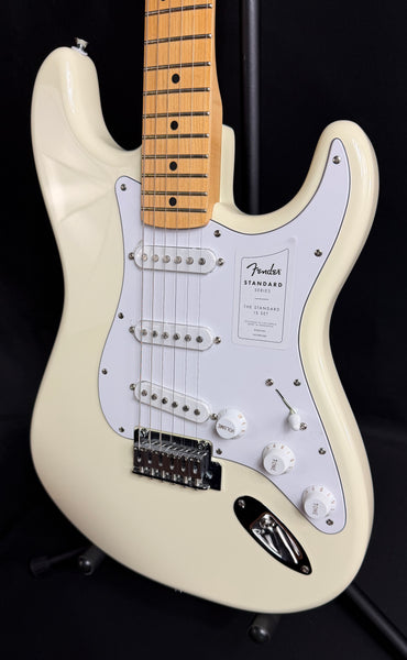 Fender Standard Stratocaster (2025) Electric Guitar Olympic White Finish (000)