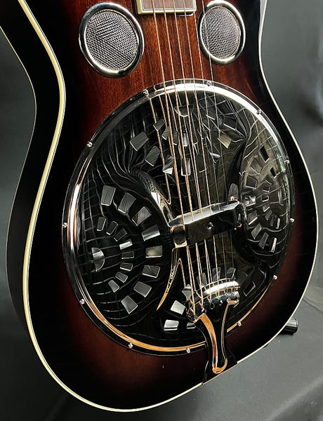 Recording King RR-36S-VS Maxwell Square Neck Resonator Guitar Vintage Sunburst