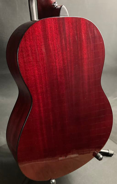 Yamaha CSF1MCRB Parlor Acoustic-Electric Guitar Crimson Red Burst w/ Gig Bag