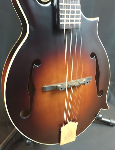 Loar LM-310F F-Style Mandolin Hand-Carved "Honey Creek" Vintage Brown Burst