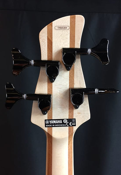 Yamaha TRBX304WH 4-String Electric Bass Guitar Gloss White