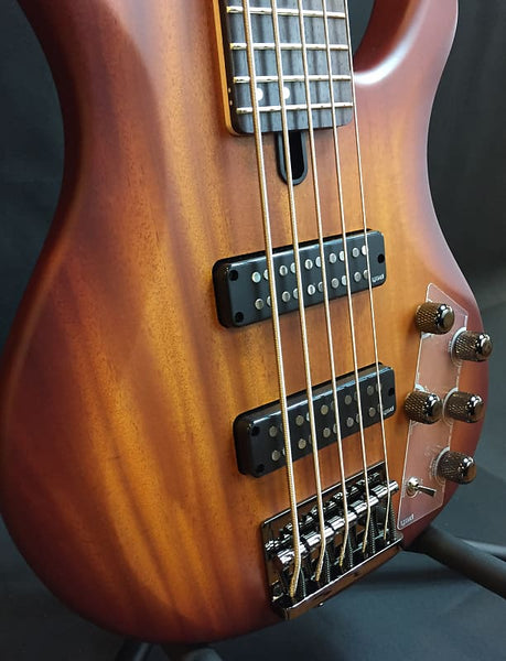 Yamaha TRBX505BRB 5-String Electric Bass Guitar Brick Red Burst