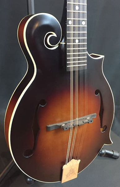 Loar LM-310F F-Style Mandolin Hand-Carved "Honey Creek" Vintage Brown Burst