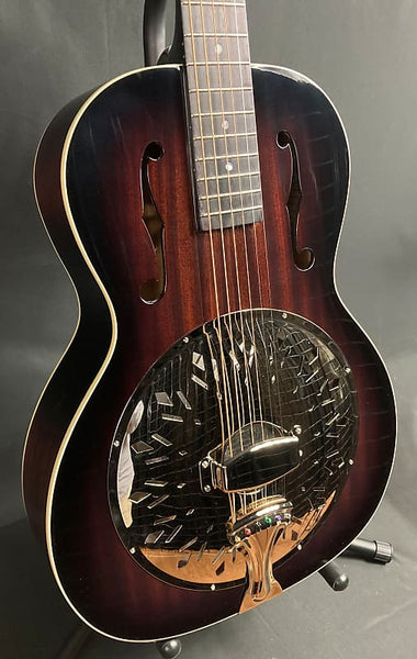 Recording King RR-41-VS Rattlesnake Small Body Resonator Guitar Vintage Sunburst
