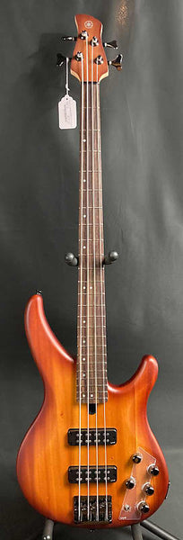 Yamaha TRBX504BRB 4-String Electric Bass Guitar Brick Burst