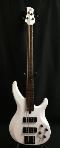 Yamaha TRBX304WH 4-String Electric Bass Guitar Gloss White