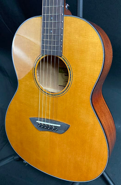 Yamaha CSF1MVN Parlor Acoustic-Electric Guitar Vintage Tint