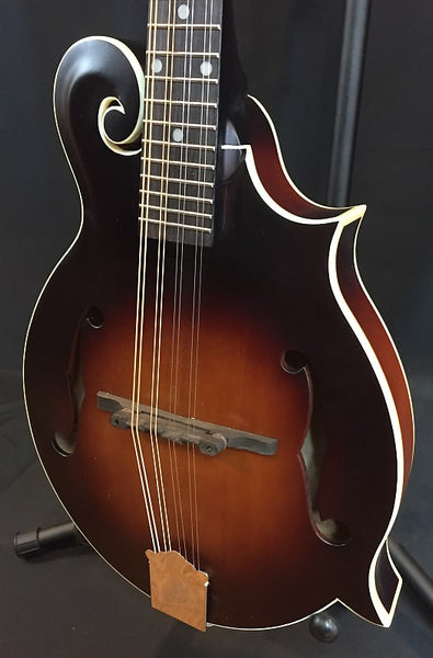 Loar LM-310F F-Style Mandolin Hand-Carved "Honey Creek" Vintage Brown Burst