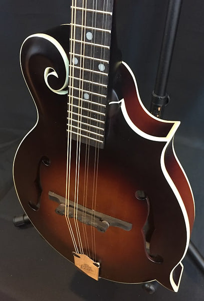 Loar LM-310F F-Style Mandolin Hand-Carved "Honey Creek" Vintage Brown Burst