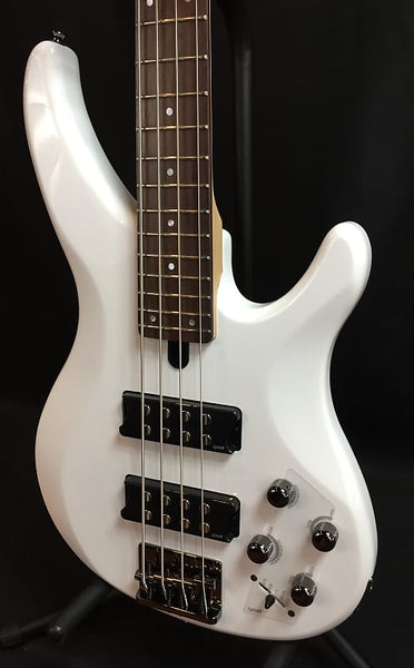 Yamaha TRBX304WH 4-String Electric Bass Guitar Gloss White