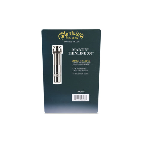 Martin A0056 Thinline 332 Acoustic Guitar Pickup System