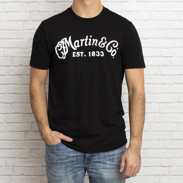 Martin Classic Logo T-Shirt Solid Black