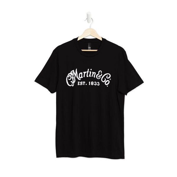 Martin Classic Logo T-Shirt Solid Black