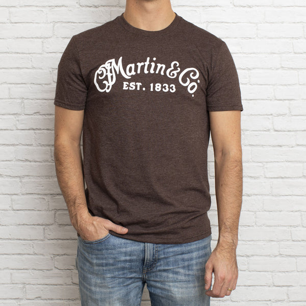 Martin Classic Logo T-Shirt Solid Heather Brown