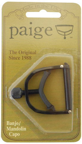 Paige Banjo/Mandolin Capo-Black