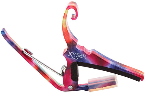 Kyser Quick Change 6 String Acoustic Guitar Capo Tie-Dye