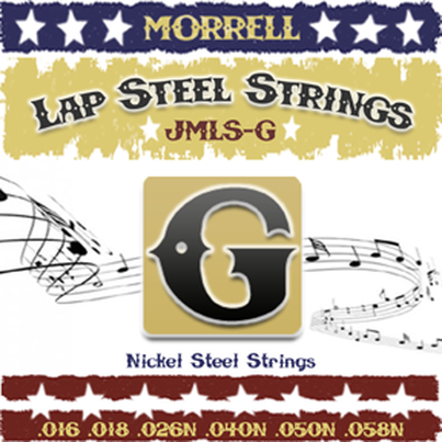Morrell JMLS-G Premium Lap Steel Guitar Strings G-Tuning 16-50
