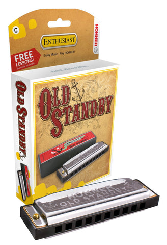 Hohner 34B-BX-C Harmonica, Old Standby, Key Of C Major