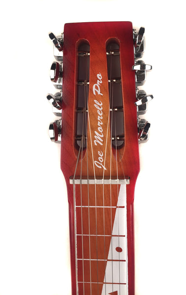 Joe Morrell Pro Series Maple 8-String Lap Steel Guitar Cherry Sunburst