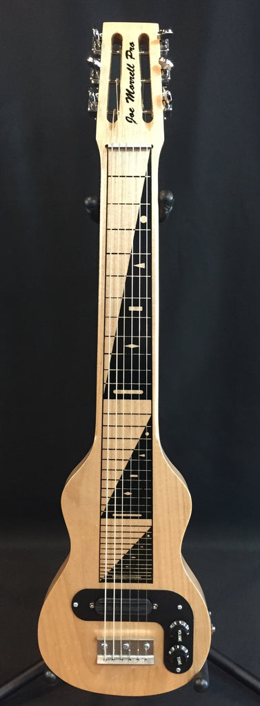 Morrell PRO Series Lap Steel Guitar 6-String Maple Body Natural Finish