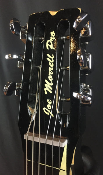 Morrell PRO Series Lap Steel Guitar 6-String Maple Body Vintage Black Relic