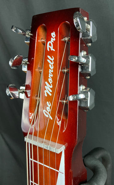 Joe Morrell USA Pro Series Lap Steel Guitar 6-String Maple Body Tobacco Sunburst