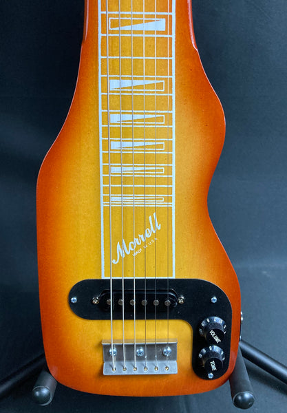 Morrell USA PLUS Series 6-String Lap Steel Guitar Sienna Sunburst Finish