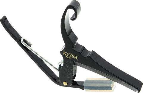 Kyser Quick Change KG6B 6 String Guitar Capo - Black