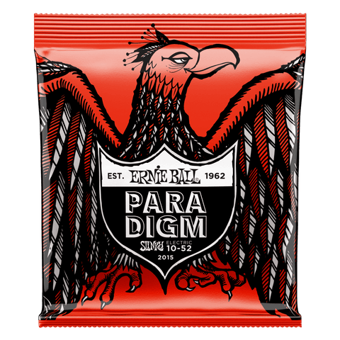 Ernie Ball 2015 Skinny Top-Heavy Bottom Paradigm Electric Guitar Strings 10-52