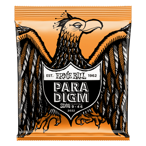 Ernie Ball 2022 Hybrid Slinky Paradigm Electric Guitar Strings 9-46