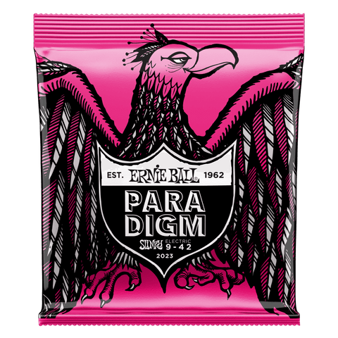 Ernie Ball 2023 Super Slinky Paradigm Electric Guitar Strings 9-42