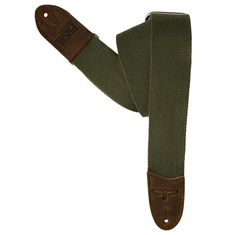 Paul Reed Smith PRS 2" Cotton Weave Guitar Strap Military Green