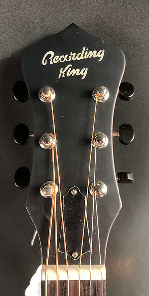Recording King RM-997-VG Swamp Dog Metal Body Round Neck Resonator Guitar