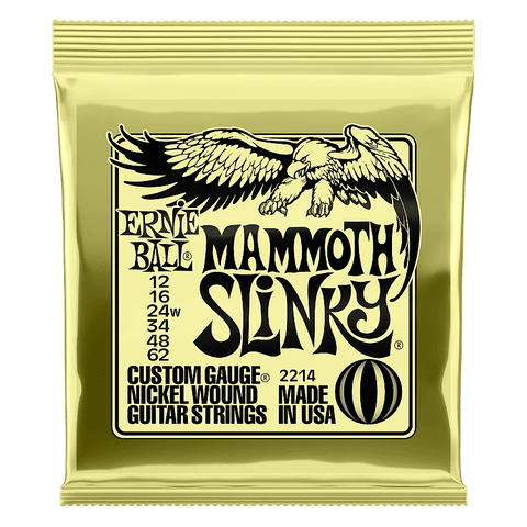 Ernie Ball 2214 Mammoth Slinky Electric Guitar Strings 12-62