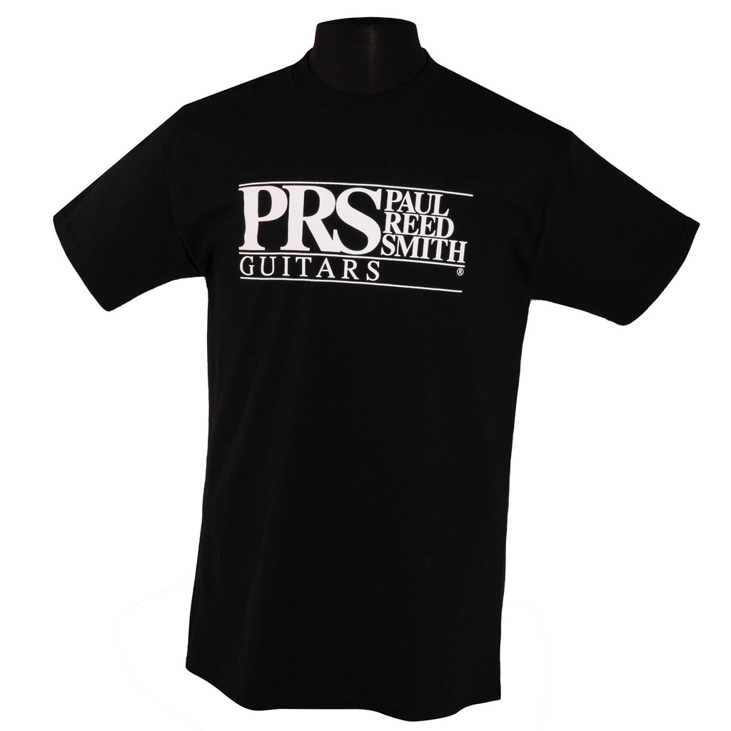 Paul Reed Smith PRS Classic Block Logo T-Shirt Black