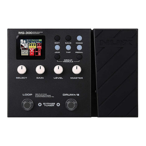 NuX MG-300 Multi-Effects Modelling Guitar Processor Pedal