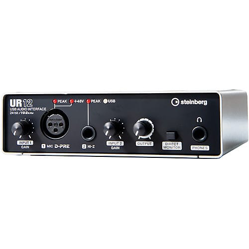 Steinberg UR12 2x2 USB 2.0 Audio Interface with 1 x D-PRE