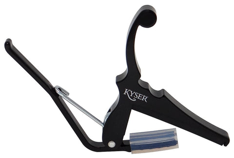 Kyser Quick-Change 6 String Electric Guitar Capo - Black
