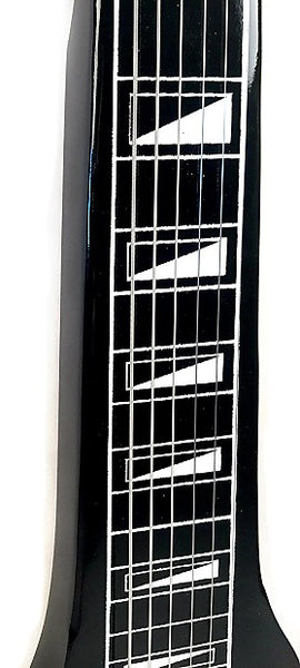 Morrell PLUS Series 6-String Lap Steel Guitar Gloss Black Finish USA