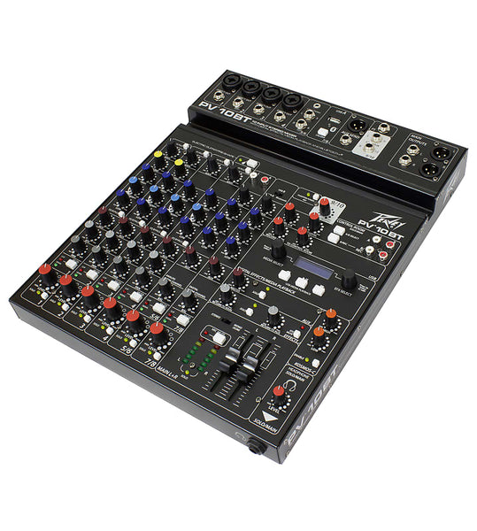 Peavey PV10BT 10-Channel Mixer with Bluetooth