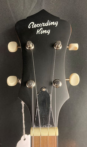 Recording King RKH-05 Dirty 30's 5-String Resonator Banjo Vintage Sunburst