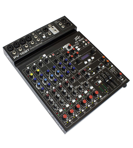 Peavey PV10BT 10-Channel Mixer with Bluetooth