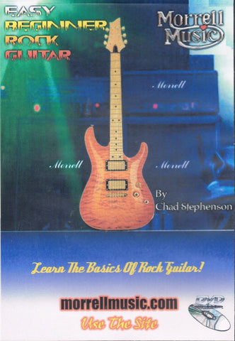 Easy Beginner Rock Guitar Instructional DVD: Learn The Basics of Rock Guitar!