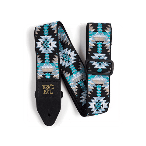 Ernie Ball 4609 Albuquerque Blue Classic Jacquard Guitar Strap