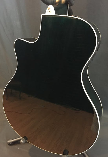 Yamaha APX600OBB Thin Body Acoustic-Electric Guitar Oriental Blue Burst