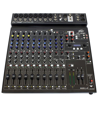 Peavey PV14BT 14-Channel Non-Powered Mixer w/ Bluetooth